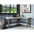thumbnail image 5 of OF00055 - Writing Desk w/Lift Top, Marble Top Top & Rustic Oak Finish - Talmar, 5 of 8
