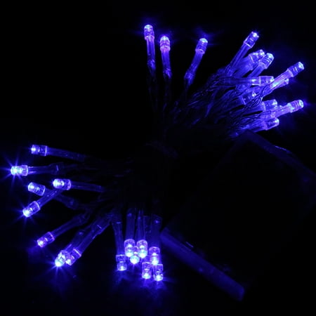 2M Blue,Battery Powered Fairy Led Light Christmas Decorative Lamp Outdoor String Light