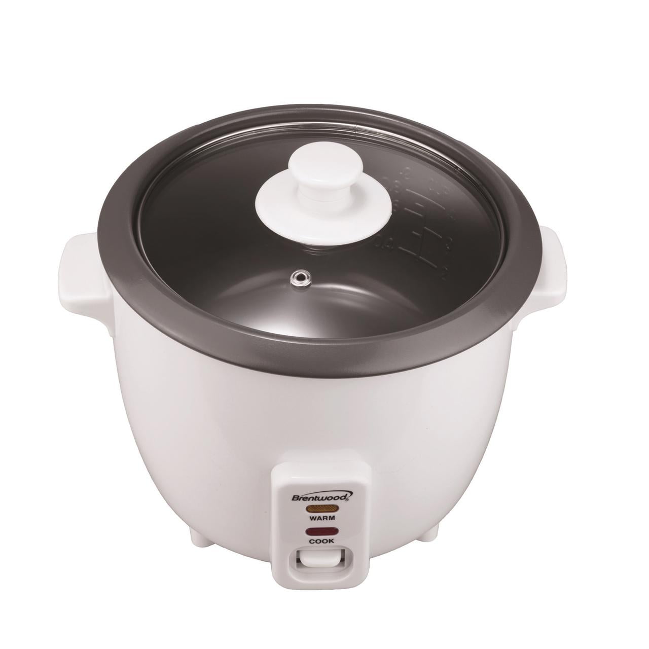 Brentwood Appliances Brentwood Appliances Rice Cooker With Food Steamer (5 Cups, 400 Watts)