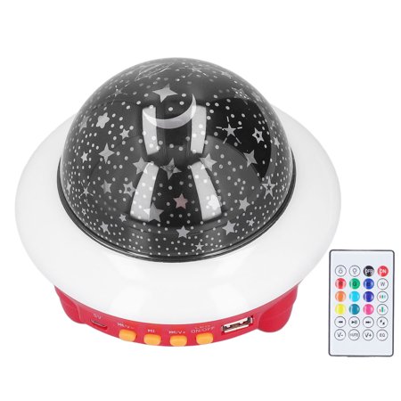 

Projection Light Stable RGB Speaker Night Light Projector USB Charging For Bedroom Decoration For Wedding