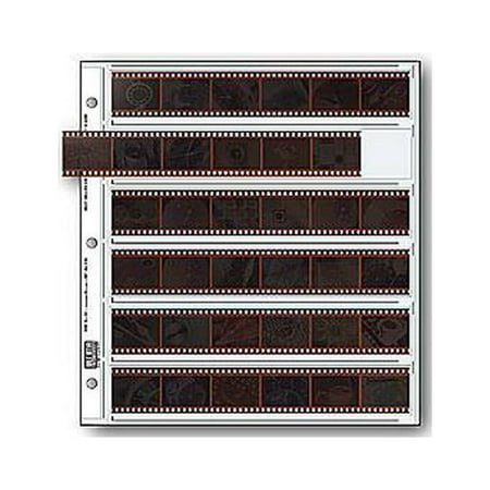 UPC: 0029368111357 | Ultima Archival 35mm Size Negative Pages Holds Six Sleeved Strips of Six Frames Pack of 25 #ULT356BXW