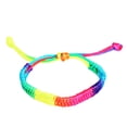 thumbnail image 2 of Xihbxyly Pulsera Fluorescente, Accesorio de Cuerda Multicolor Vibrante, Elegante y Romántica Pieza de Joyería, Llamativa y Moderna, Ideal para Uso Diario, Fiestas y Eventos, Ideal para Mujer, Diseño, 2 of 5