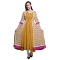 thumbnail image 1 of Bimba Printed Anarkali DressForWomen Indian Kurti Sleeveless Flared Kurta, 1 of 6