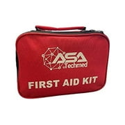 ASA TECHMED 2-in-1 First Aid Kit (120 Piece) + Bonus 32-Piece Mini First Aid Kit: Compact, Lightweight for Emergencies at Home, Outdoors, Car, Camping, Workplace, Hiking & Survival