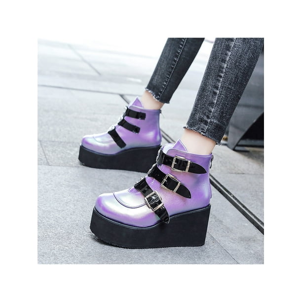 ankle booties wedge heel