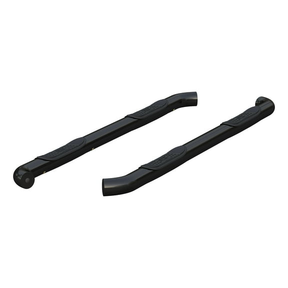 ARIES 209042 3-Inch Round Black Steel Nerf Bars, No-Drill, Select Nissan Titan, XD