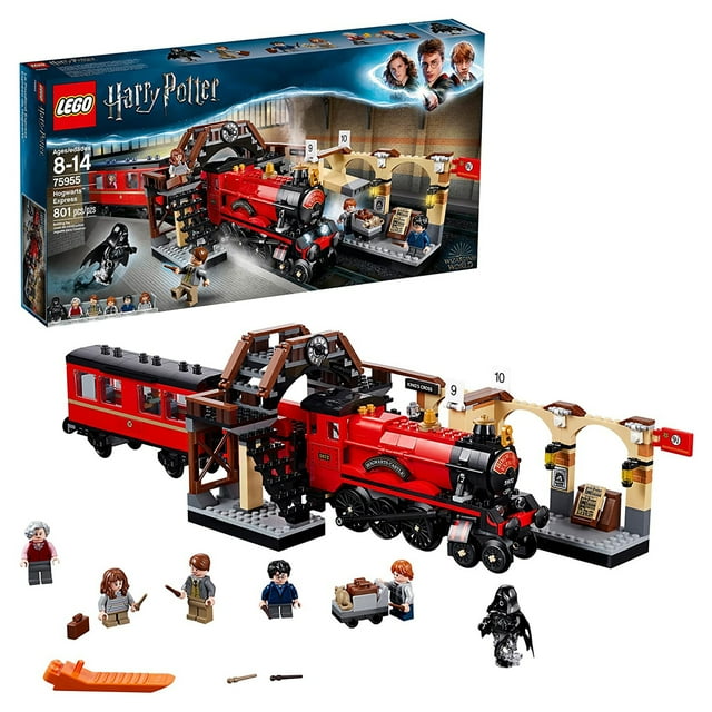 LEGO Harry Potter 75955 Hogwarts Express Toy Train Building Kit (801 Pieces)
