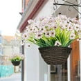 thumbnail image 6 of UV Resistant Artificial Flowers Outdoor - 12 Bundles No Fade Flowers for Garden Porch Window Box Decor, All Weather Outdoor Decorations, 6 of 8