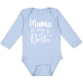 thumbnail image 3 of Inktastic Mama Is My Bestie Boys or Girls Long Sleeve Baby Bodysuit, 3 of 5