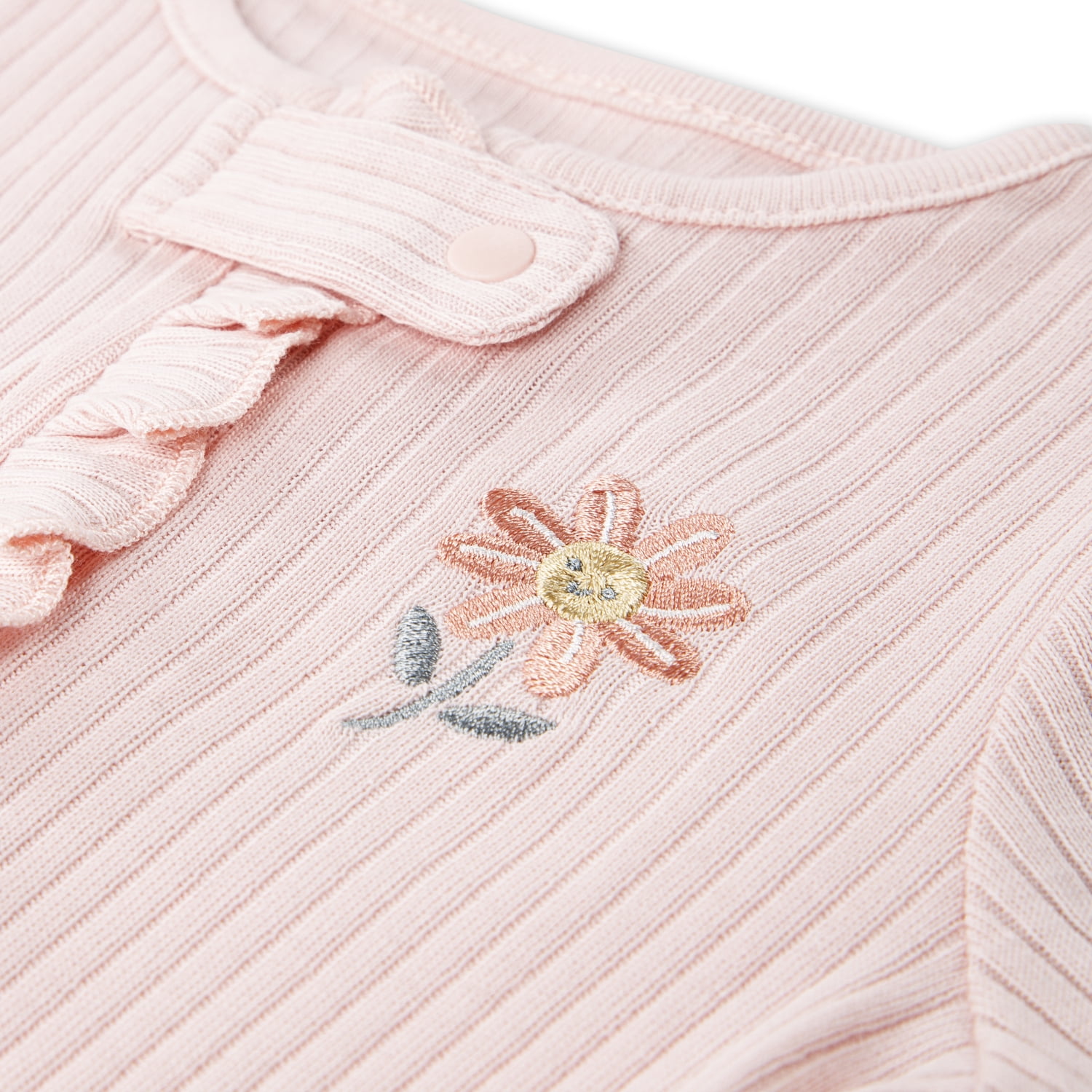 Huggies Baby Girls Organic Cotton Sleep and Play, Sizes NB-9M