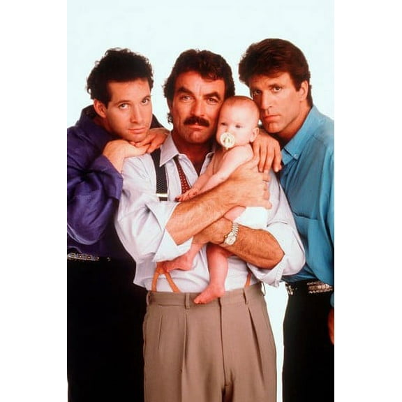 Three Men and a Baby Steve Guttenberg Tom Selleck Ted Danson 24x36 Poster