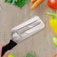 thumbnail image 2 of Billuyoard Cuchillo triturador de verduras multifuncional de acero inoxidable, picador rebanador de repollo fácil de limpiar Cocina y Comedor Rojo, 2 of 6