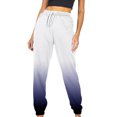 thumbnail image 2 of Puntoco Mujer Moda Casual Estampados Cintura Elástica Pantalones Largos Rectos Pantalones De Chándal Puntoco Puntoco-6717, 2 of 5