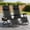Black, variant on Zero-Gravity Chairs Set of 2. Adjustable Reclining Patio Chairs with Pillow&Cup Holder Tray. Folding Portable Antigravity Chairs, Grey