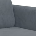 thumbnail image 3 of vidaXL Sofa Chair Upholstered Single Sofa Armchair for Living Room Velvet, 3 of 7