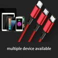 thumbnail image 4 of Cable de nylon trenzado duradero con carga rápida USB, compatible con smartphones, tabletas y más, 4 of 4