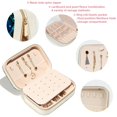 thumbnail image 3 of Platypus Decorative Velvet Jewelry Box with Removable Compartment - Portable Necklace Organizer - Great Gift!, 3 of 7