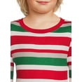 Holiday Time Boys Christmas Long Sleeve Pajama Top and Pant, 2Piece