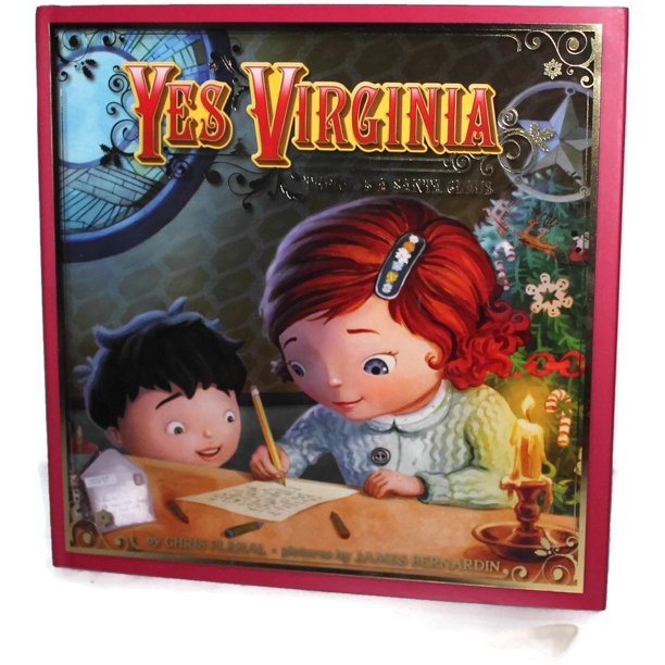 Yes Virginia There is a Santa Claus Children's Book Hardcover Walmart