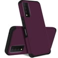 thumbnail image 2 of For TCL Stylus 5G Ultra Slim Corner Protection Shock Absorption Hybrid Dual Layer Hard PC TPU Rubber Armor Defender Cover ,Xpm Phone Case [Purple], 2 of 9