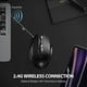 thumbnail image 2 of INPHIC Rechargeable Wireless Mouse, 2.4G Wireless Mouse with USB Nano Receiver for Laptop, PC, Tablet, 6 Buttons, 800-1600 DPI, Silent Click, Upgraded, 2 of 5