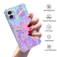 thumbnail image 2 of Magic Galaxy Planet Case for iPhone 12,Aesthetic Art Design Pattern Soft Full TPU Bumper Cover, 2 of 5