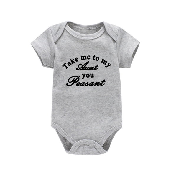 KVPLBQFD Suit Boys and Girls Short Sleeve Letter Prints Romper Bodysuit for Children's Fashionable Clothes Overalls Girls Cute Clothes for Girls 10-12