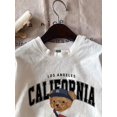 thumbnail image 3 of Style Bear Graphic White Round Neck Short Sleeve Fitted Women T-Shirt, Contains Cotton, Suitable ForCamisetas para mujer, lindas camisetas con estampado gráfico, de manga corta, estilo casual, para ve, 3 of 7
