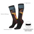 thumbnail image 4 of Balery Sunset Western Cowgirl Calcetines novedosos Calcetines deportivos Calcetines hasta la rodilla Calcetines de algodón Calcetines originales y geniales, 4 of 6