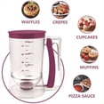 thumbnail image 3 of Dispensador de Masa para Panqueques y Cupcakes Dispensador de Masa Adecuado para Cocinar Cualquier Producto Horneado Rojo, 3 of 4