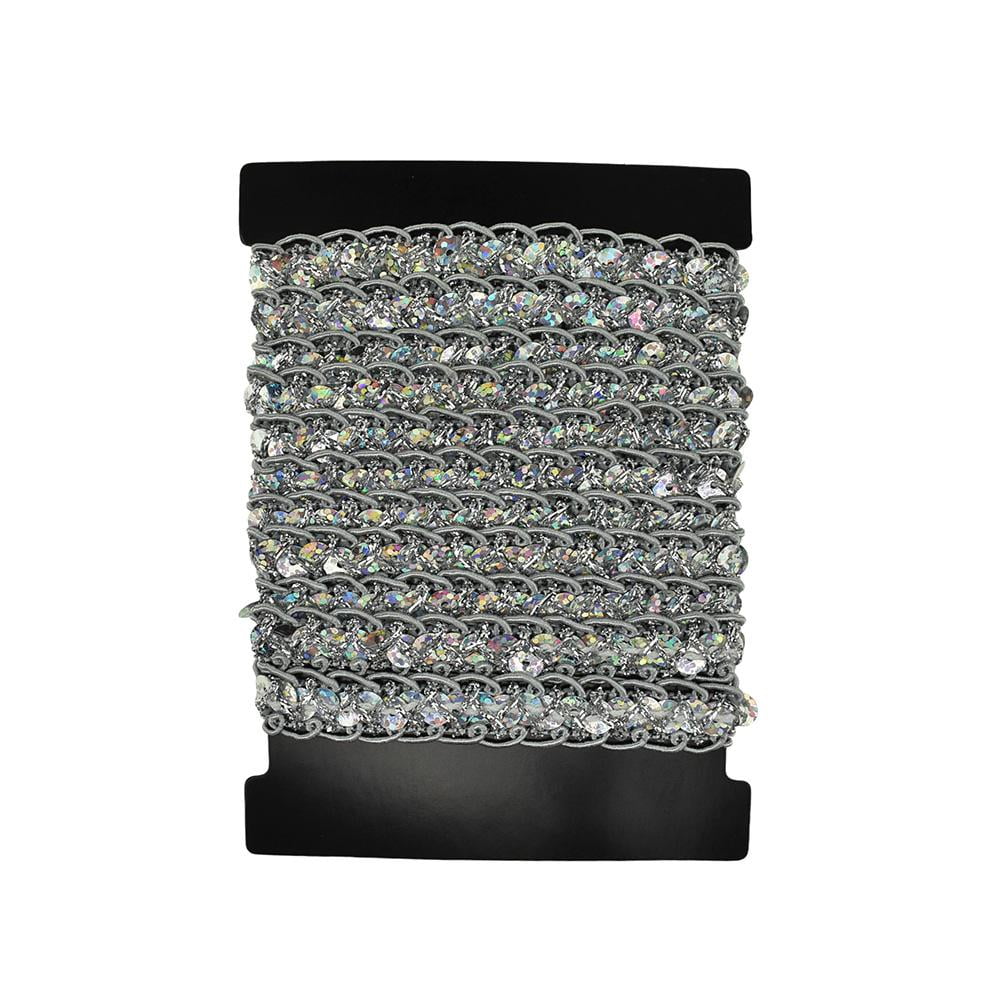 sequin lace trim