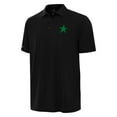thumbnail image 2 of Men's Antigua  Black Dallas Cowboys St. Patrick's Day Era Polo, 2 of 4