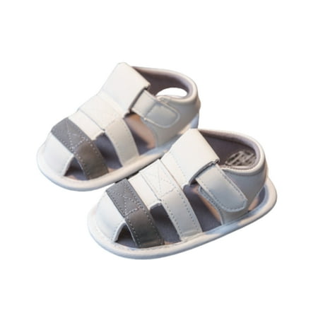 

PEACNNG Fashion summer baby girls boys sandals newborn baby shoes casual soft bottom non-slip breathable shoes pre walker