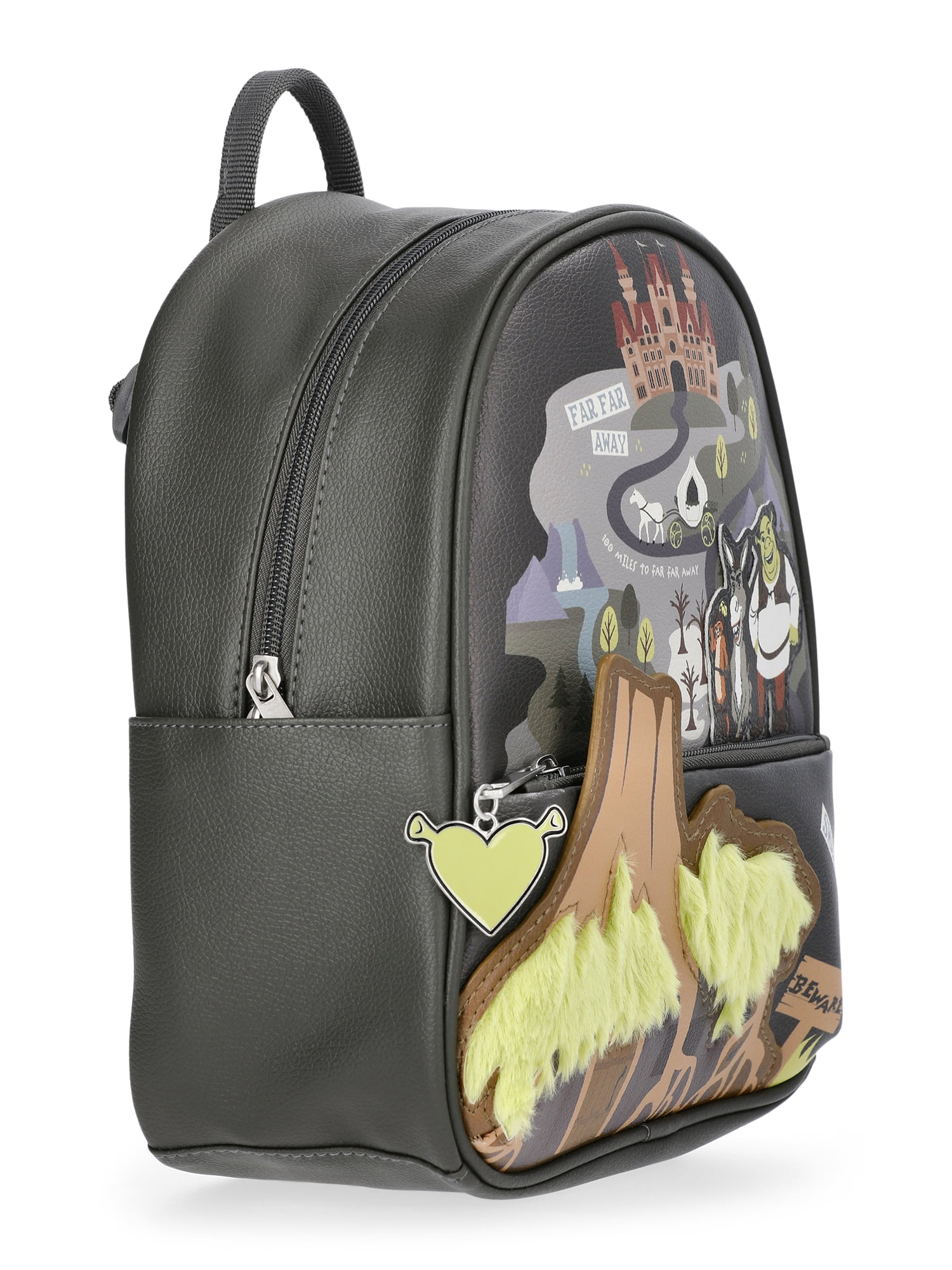 Wednesday Addams Nevermore Academy Women's Striped Mini Backpack