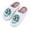 Mint Green-a, variant on Halloween Slippers for Women Men Spooky Lantern Pumpkin Slippers Soft Warm Plush House Indoor Outdoor Slippers