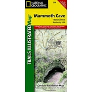 National Geographic Trails Illustrated M Mammoth Cave National Park Map, Book 234, (Paperback)