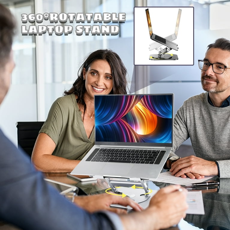Super Joy Adjustable Laptop Stand for Desk Ergonomic Laptop Riser