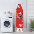 thumbnail image 3 of HELLHERO Merry Christmas Iron Board Covers 15x54 Inches Resists Scorching and Staining Polyester Fabric Elasticized Edge Resist, 3 of 5