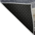 thumbnail image 4 of HomeRoots 603680 8 x 10 ft. Blue, Brown & Beige Abstract Washable Indoor & Outdoor Rectangle Area Rug, 4 of 5