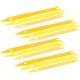 thumbnail image 1 of Fishing Netting Needle Repair Kits Durable Netting Needles For Fishing Enthusiasts Yellow Plastic Reusable Netting Shuttle Set 20Pcs, 1 of 5