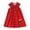Red, variant on RUTAYY Children Girls Summer Dresses Polka Dot Sleeveless Petal Vest Dress With Watermelon Print Casual Chic Dress, Red, 5-6 Years