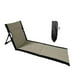 thumbnail image 2 of Silla de piso con respaldo Silla de camping con bolsa de transporte Silla de playa portátil fácil de transportar Tumbona de playa para senderismo Caqui 39cmx40cmx78cm, 2 of 8