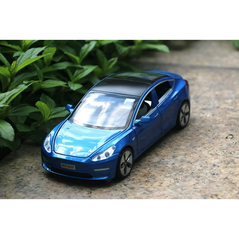 1/32 Tesla Model 3 Model Car Alloy Diecast Toy Vehicle Collection Kids Gift