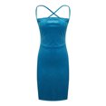 thumbnail image 3 of Kaemgyyd Wedding Guest Dresses for Women 2025 Summer Bodycon Mini Dress Backless Spaghetti Strap Party Club Dresses, 3 of 5