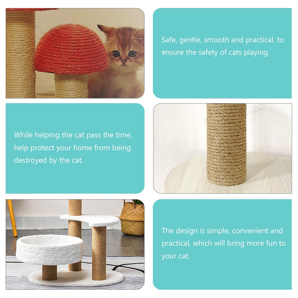 Cat Scratching Post Hemp Rope Cat Climber Cat Tree Scratch Post