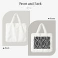 thumbnail image 2 of Yiaed Black Leopard Print Fluffy Shoulder Bag Plush Bags Women Ladies Tote Bag Fluffy White Furry Purse Handbag for Autumn and Winter, 2 of 7