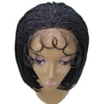 thumbnail image 6 of LUXLUXE Jayla Straight Braided 12 in Long Braided Wig, Beauty Heat Resistant Fiber ( Salt and Pepper Grey), 6 of 6