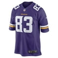 thumbnail image 2 of Men's Nike Jalen Nailor Purple Minnesota Vikings Game Player Jersey, 2 of 4