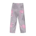 thumbnail image 5 of Disketp Pink Flamingo (2) Men'S Pajama Pants - Ultra Soft Fleece Sleep And Lounge Pants (Size: S-Xxl), 5 of 9