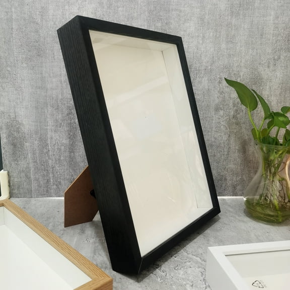 Shadow Box Depth 3cm Wooden Po Frame For Displaying Three-Dimensional Works Nordic DIY Wood Picture Frame Po Decor
